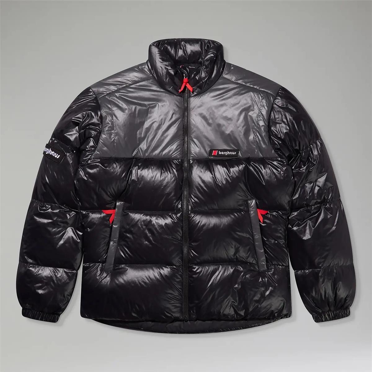 Berghaus Unisex Blockback Down Jacket black grey