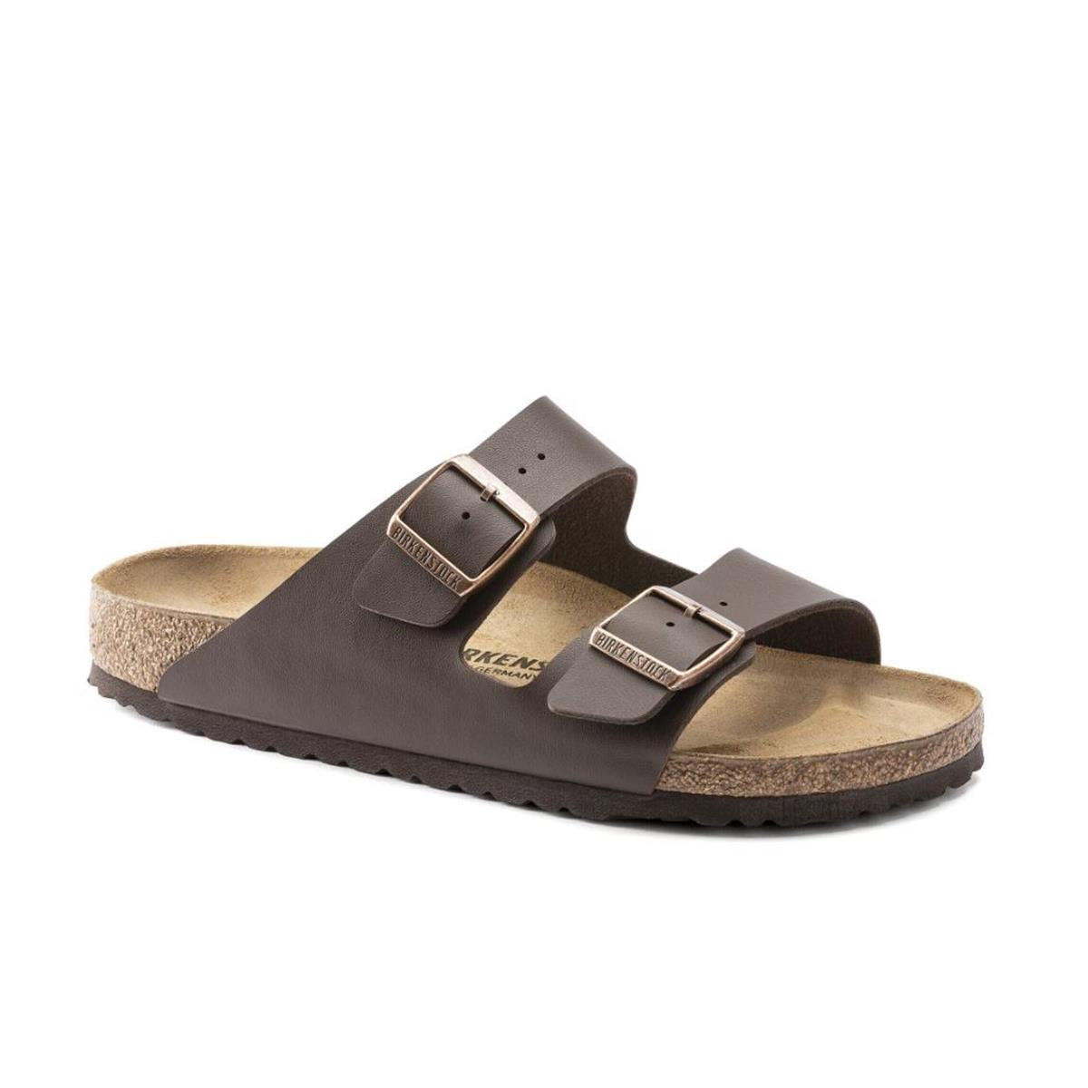 Birkenstock Arizona Birko Flor schmal dunkelbraun Unisex