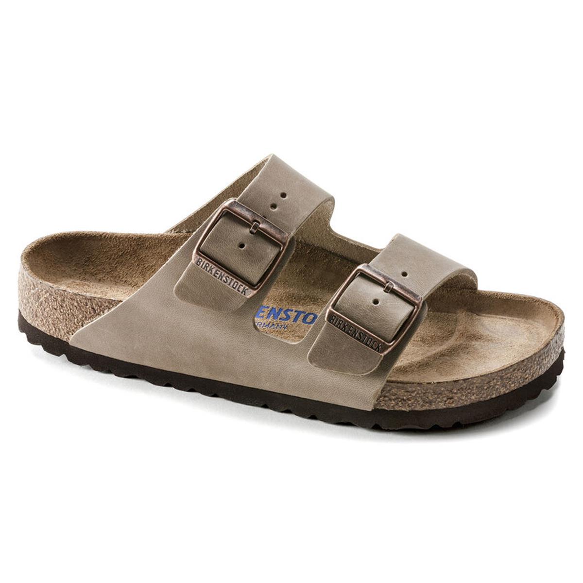 Birkenstock Arizona Weichbettung Naturleder geölt Unisex reg brown