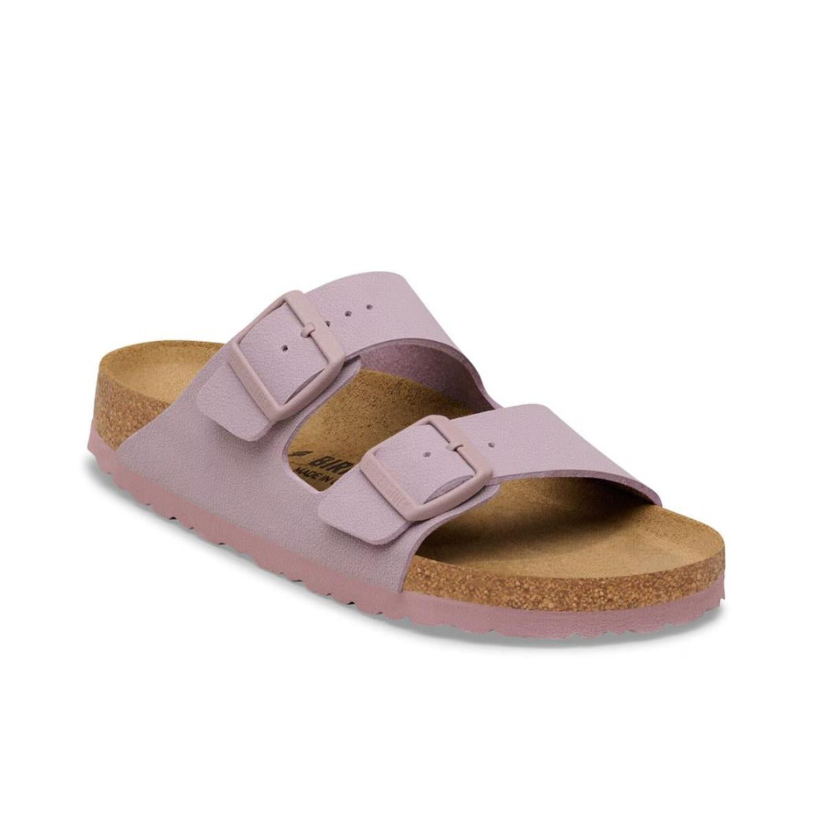 Birkenstock Arizona Birko-Flor Nubuk schmal faded purple Damen