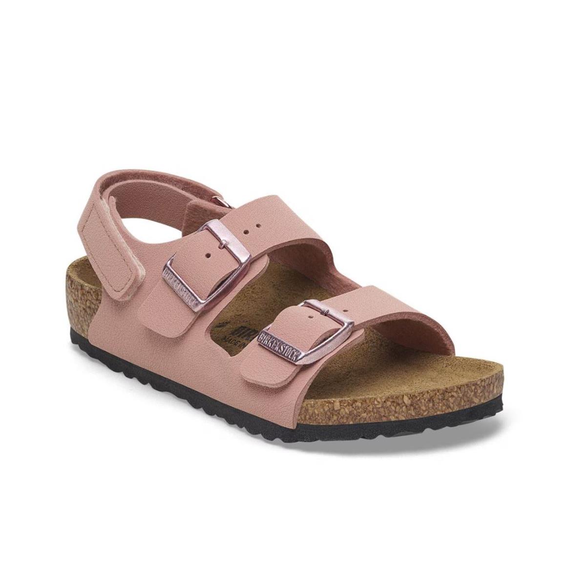 Birkenstock Milano Kids Birko-Flor schmal pink clay