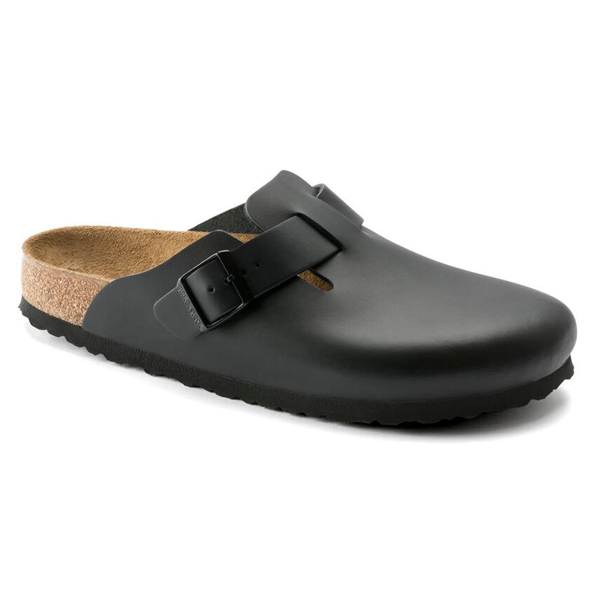 Birkenstock Boston Naturleder Unisex reg black