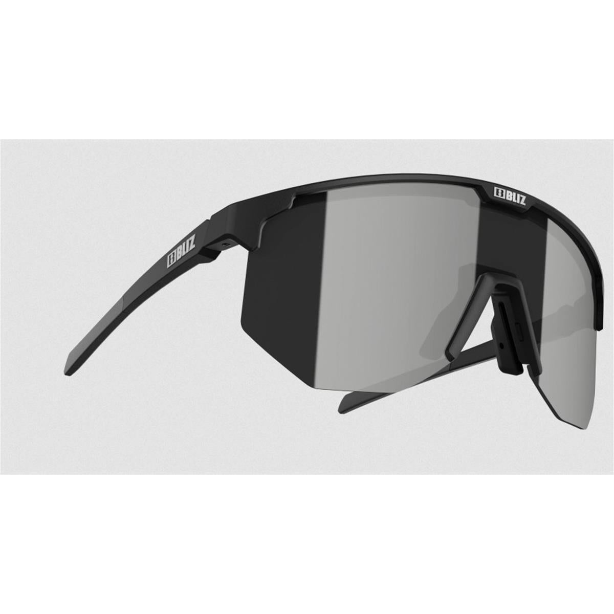 Bliz Hero matt black - smoke w silver mirror