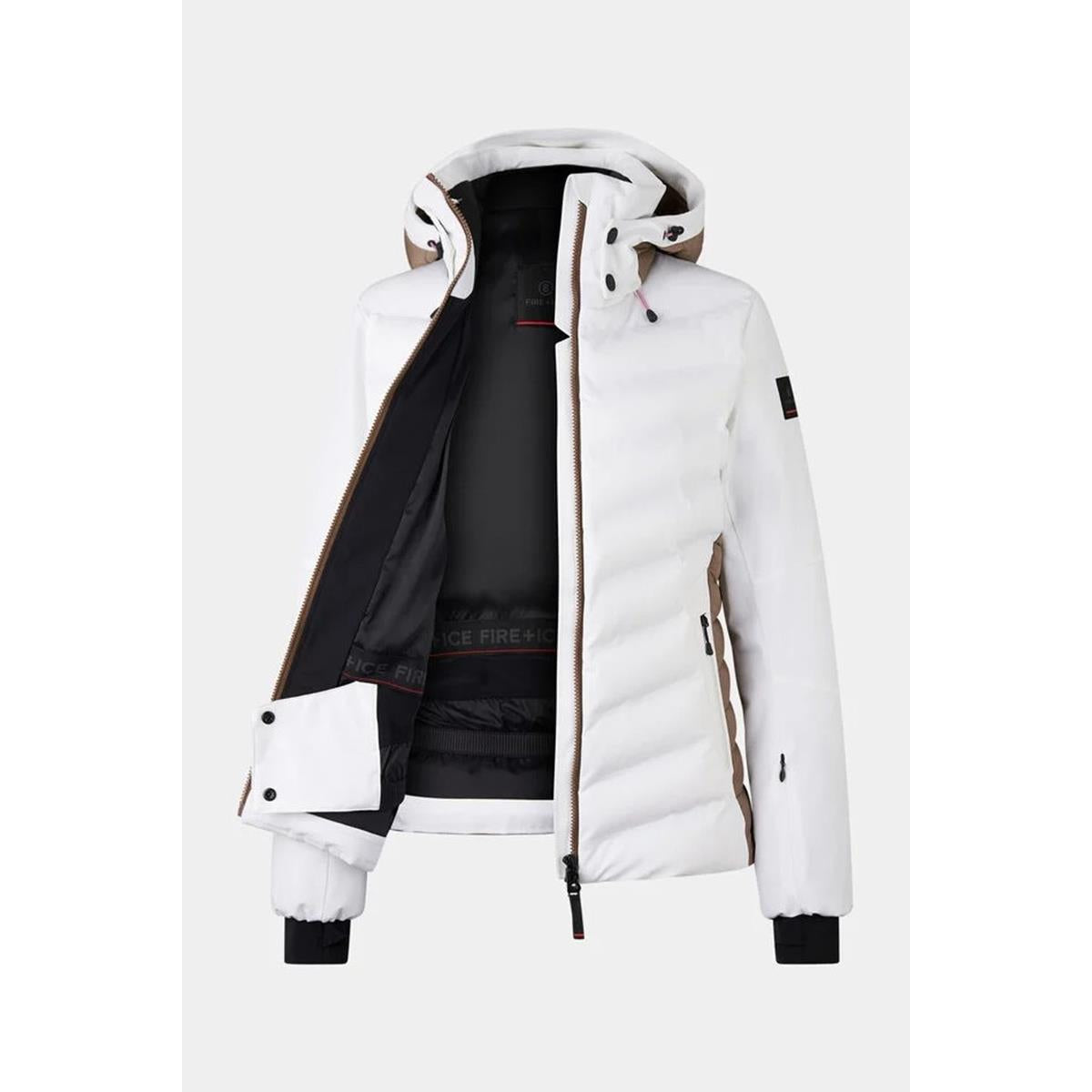 Bogner Skijacke Janka Damen - Offwhite