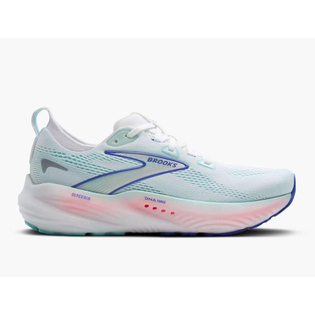 Brooks Glycerin 22 Women white limpet shell amparo blue