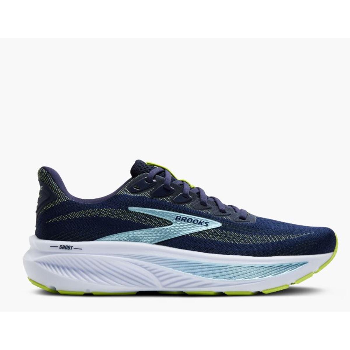 Brooks Ghost 17 Men peacoat lime blue