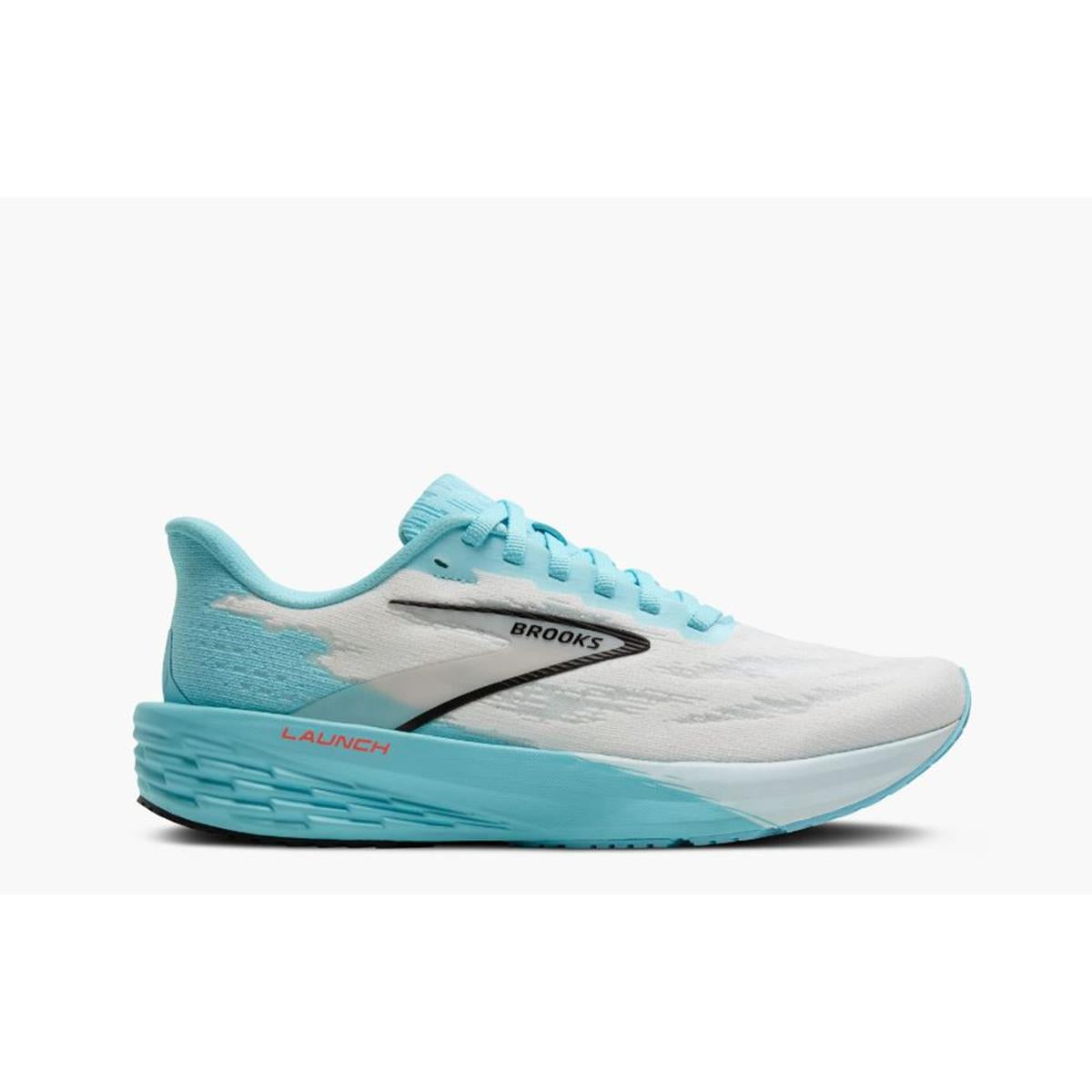 Brooks Launch 11 Women white atomizer pink clay