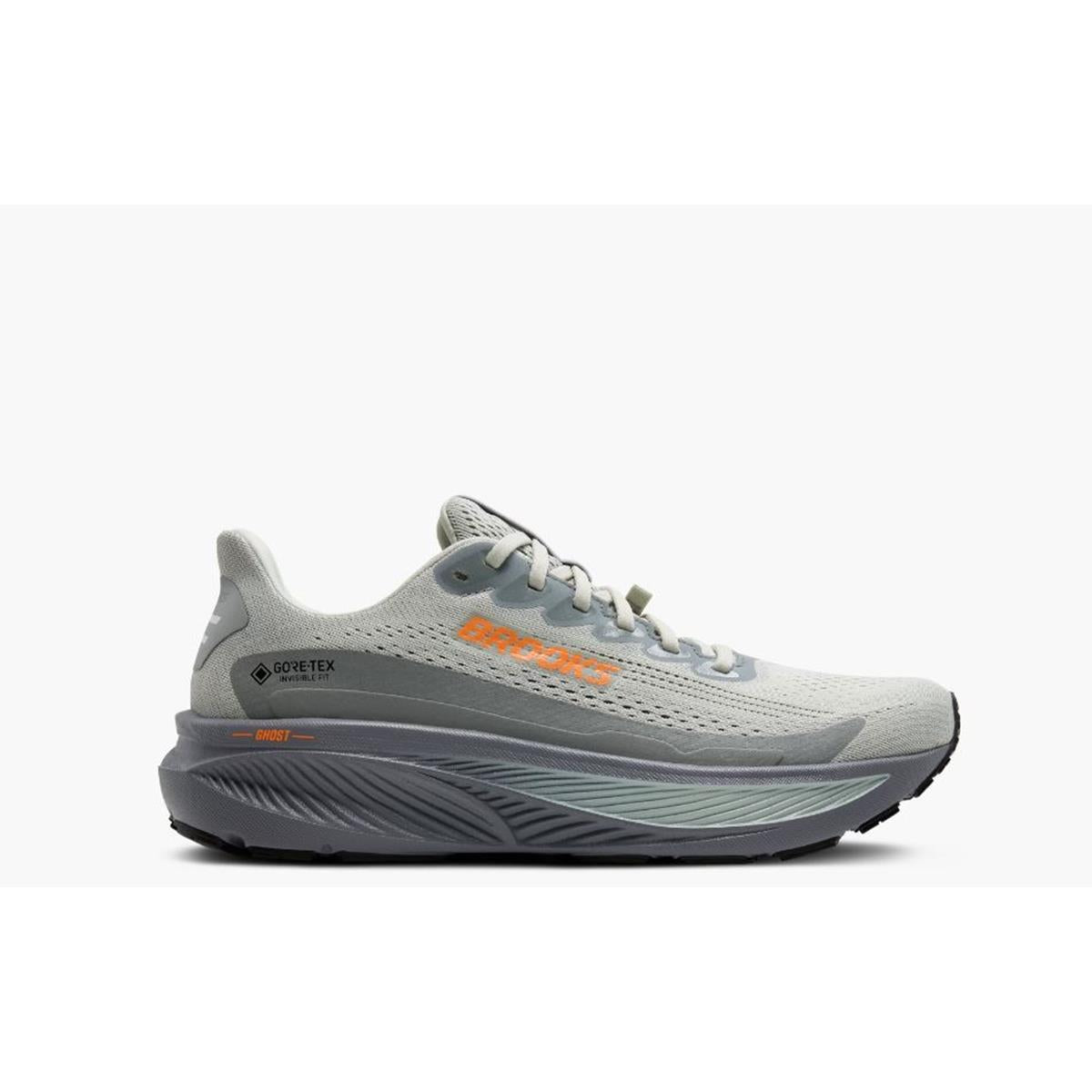 Brooks Ghost 17 GTX Men smoke primer grey orange