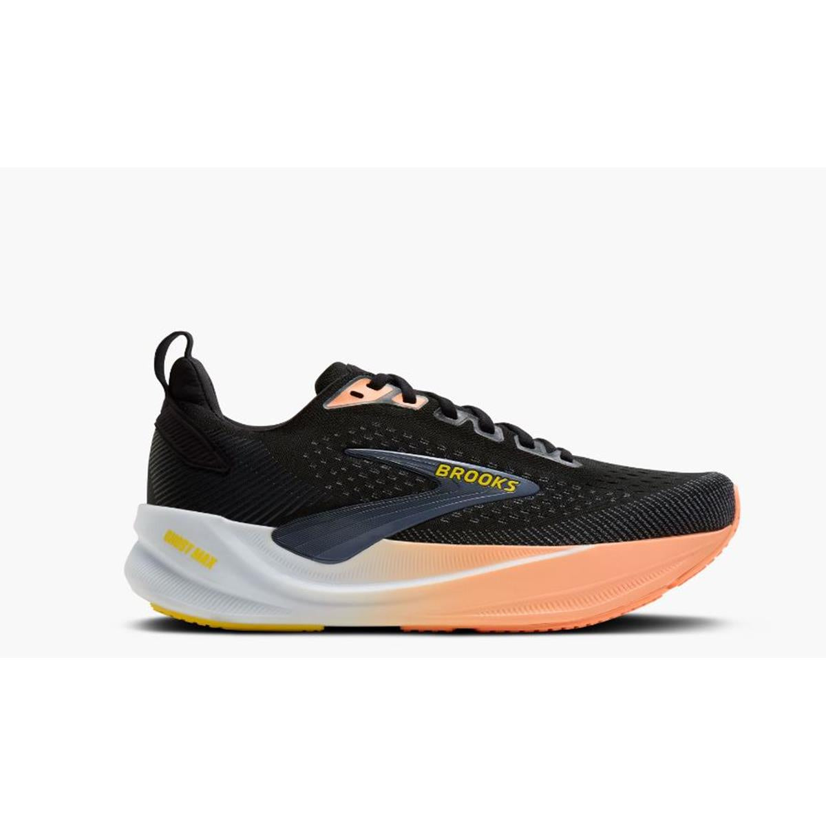 Brooks Ghost Max 4 Women black folkstone cyber peach