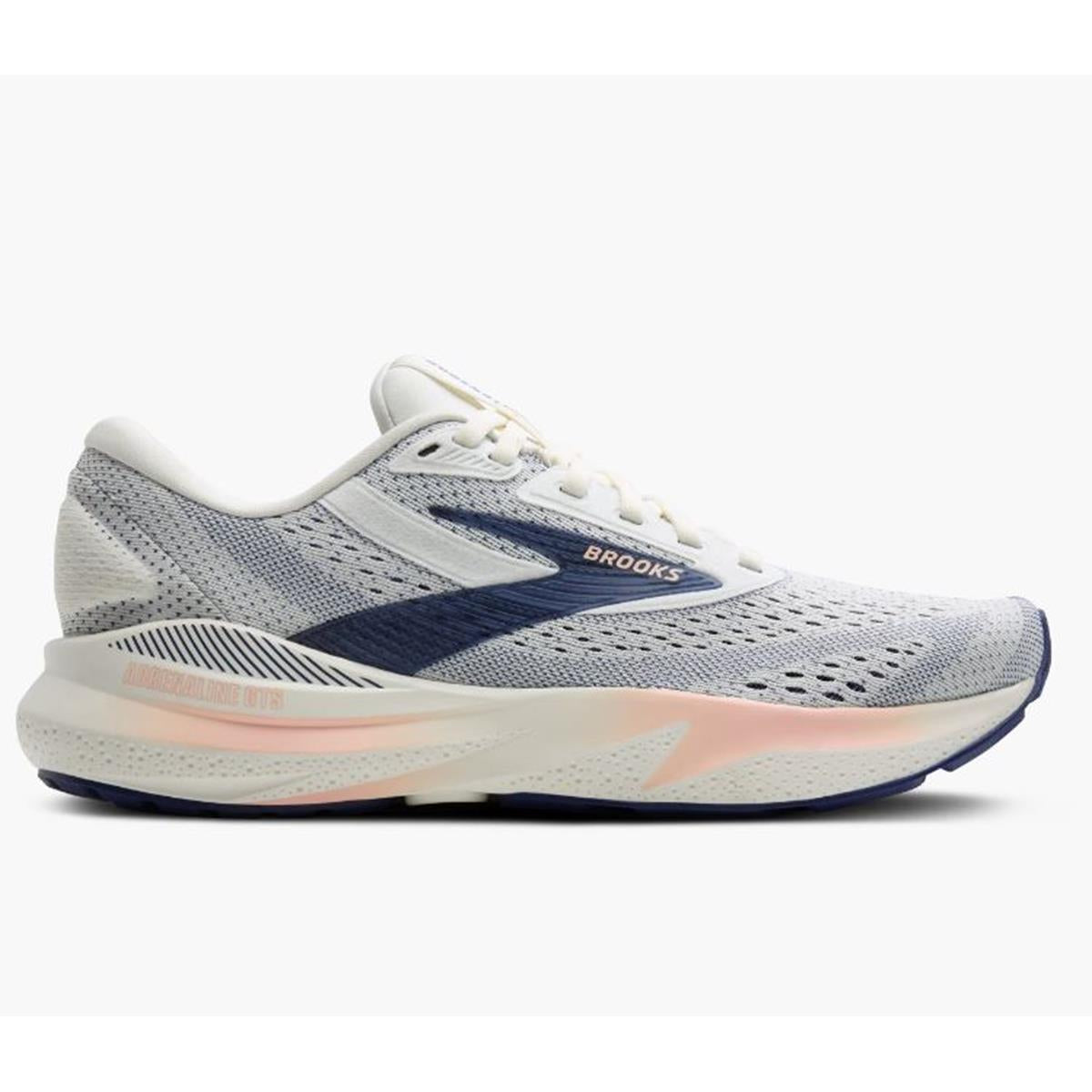 Brooks Adrenaline GTS 24 Women grey blue ribbon peach