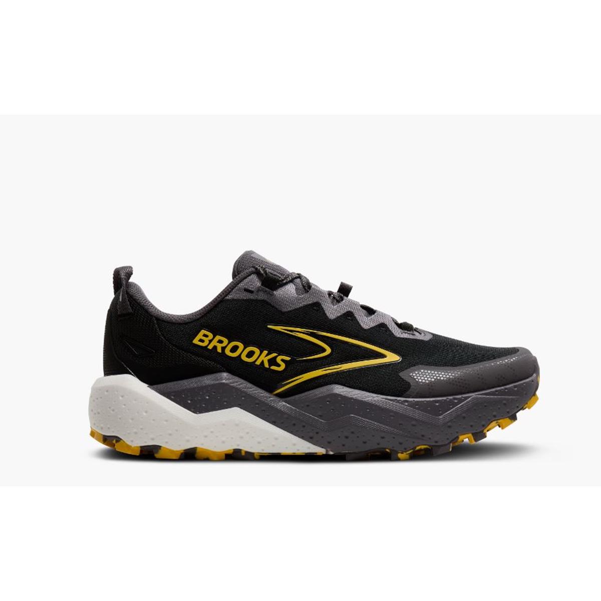Brooks Caldera 8 Herren Laufschuhe Black Rabbit Zest