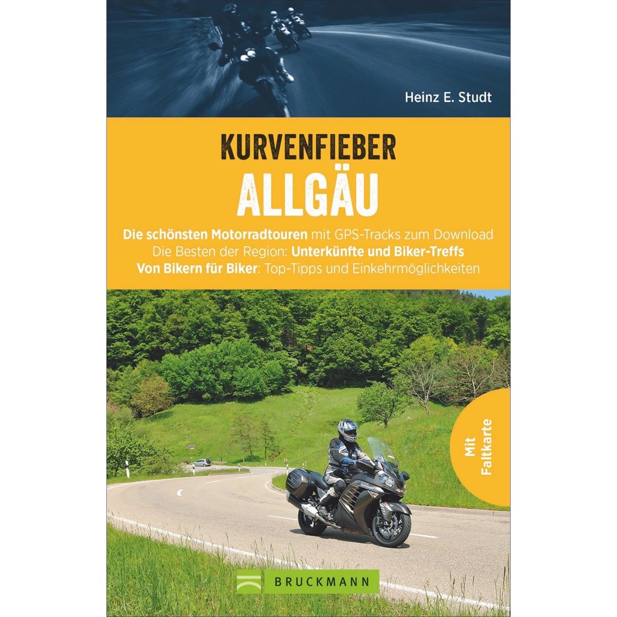 Bruckmann Kurvenfieber Allgäu - Die schönsten Motorradtouren