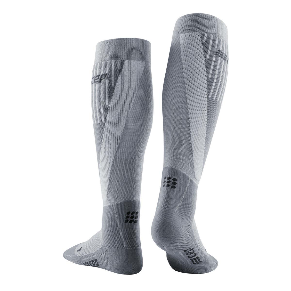 CEP Ski Thermo Merino Socken Herren blau/grau