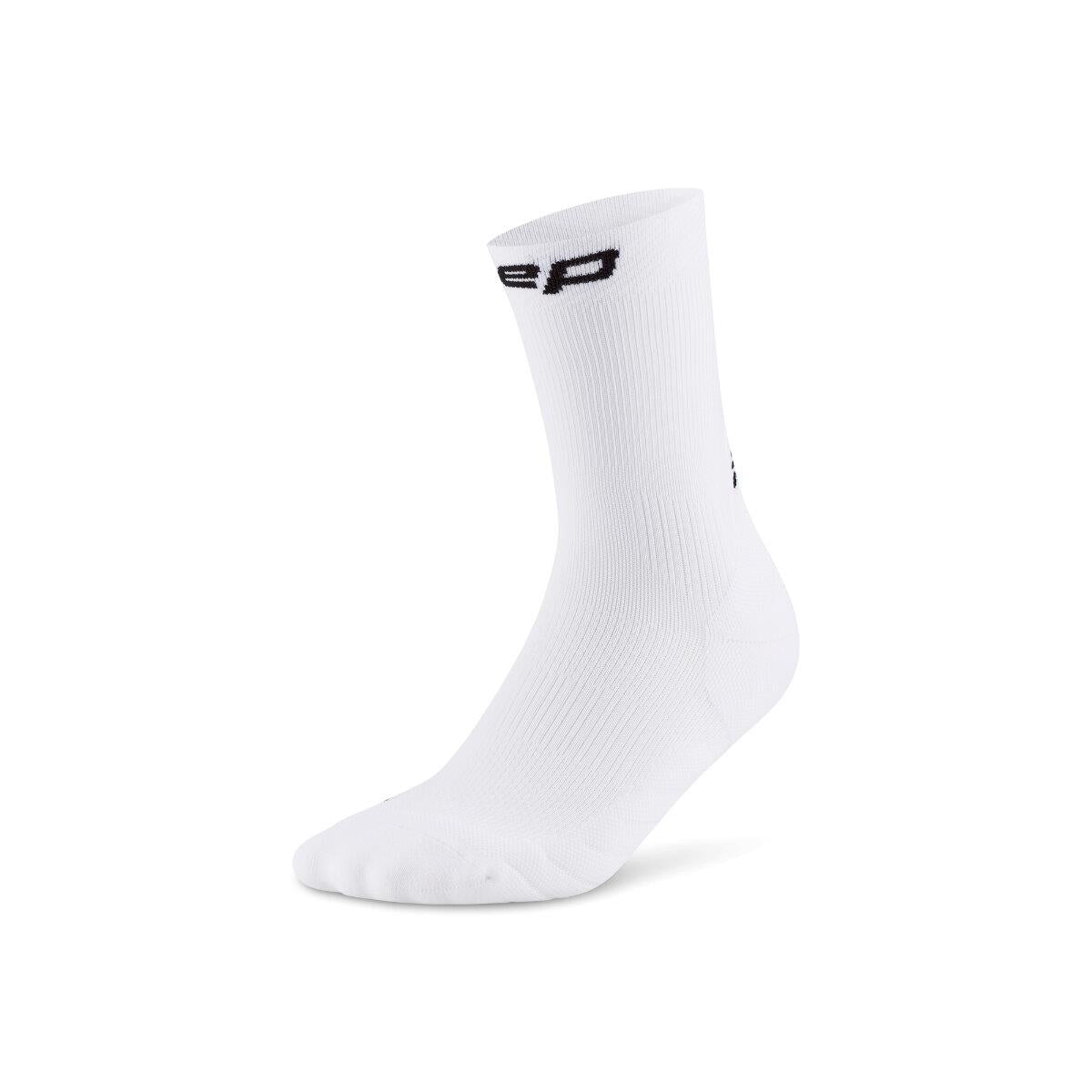 CEP Core Run Socks Mid Cut Men white