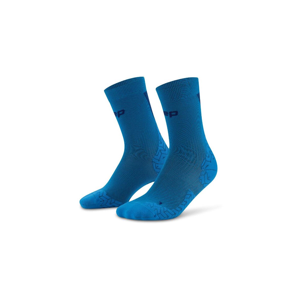 CEP Core Run Ultralight Socks Mid Cut Men blue / dark blue