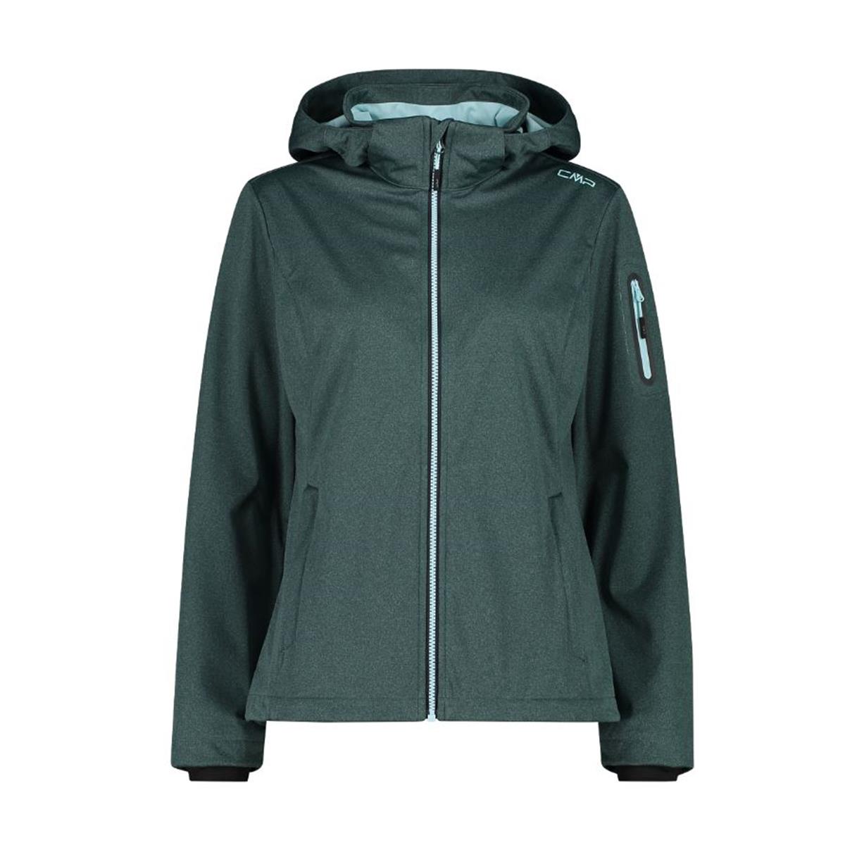 CMP Sport Woman Jacket Zip Hood darker agave mel