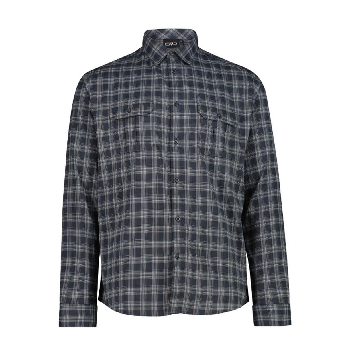CMP Sport Man Shirt Langarm Outdoor-Hemd anthracite graffite