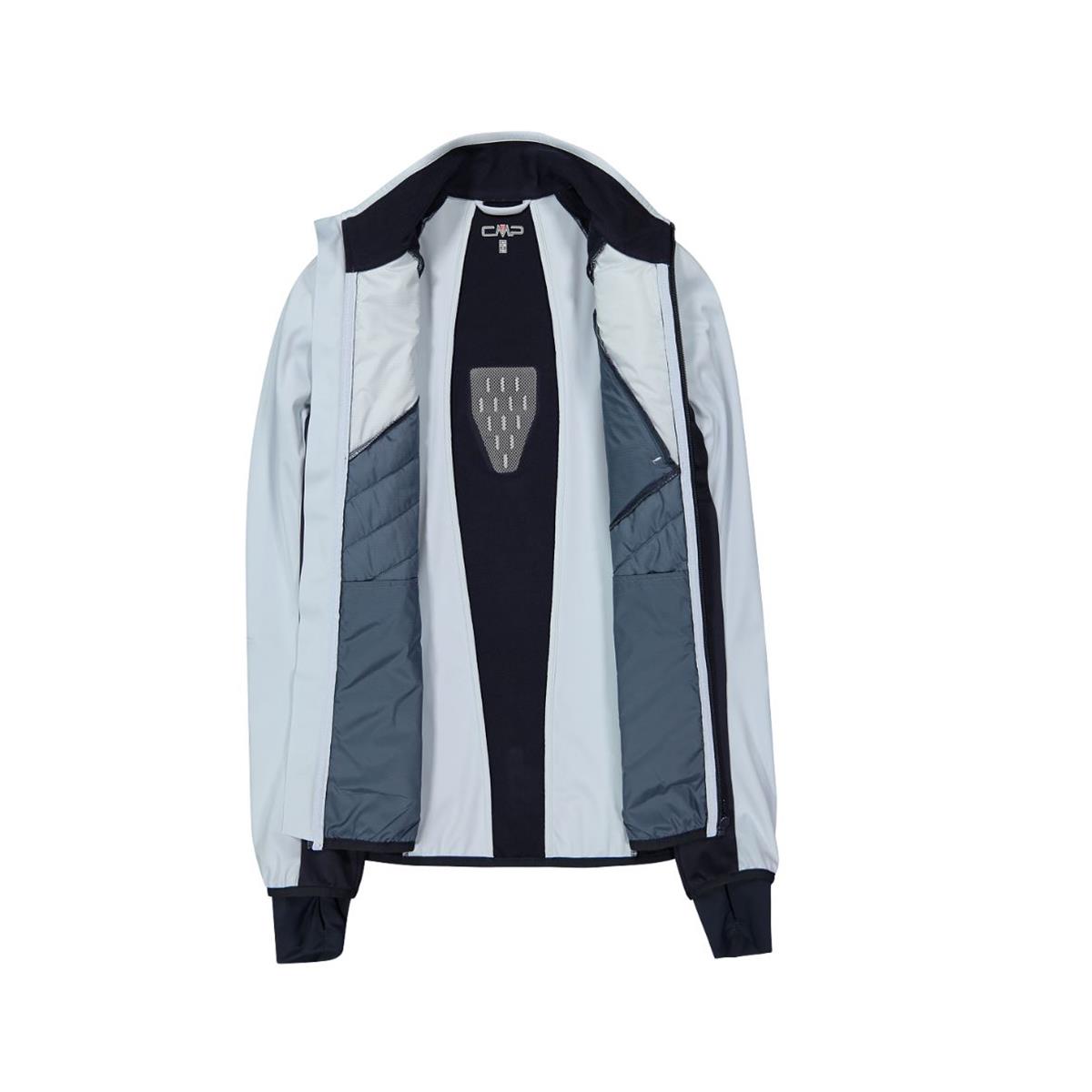 CMP Hybride Jacke mit abnehmbare Ärmel sky blue Damen Isolationsjacke