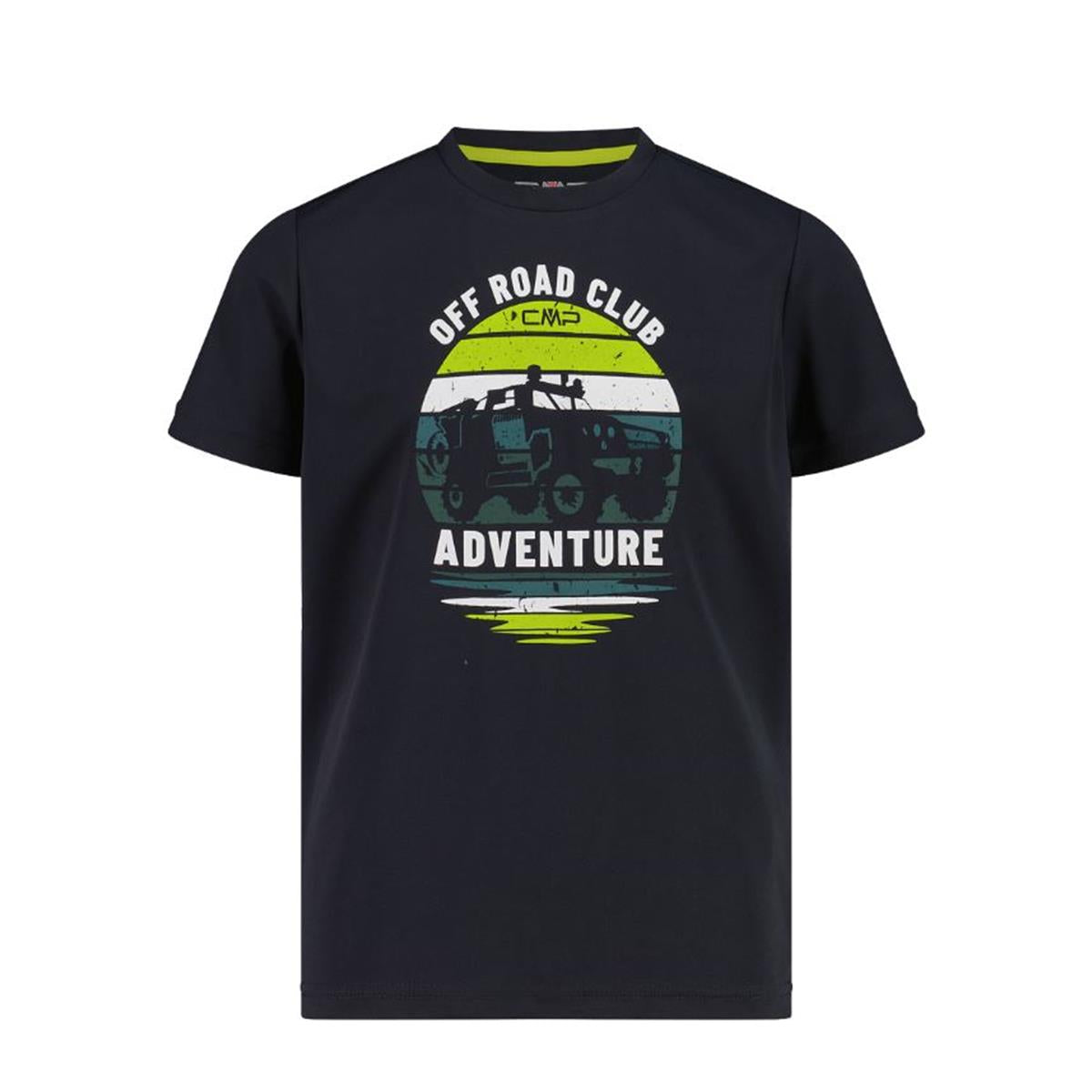 CMP Sport Boy Funktions-T-Shirt anthracite acido