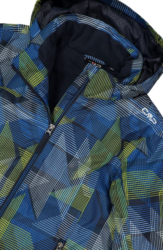 Boy Jacket Snaps Hood blue royal-blue