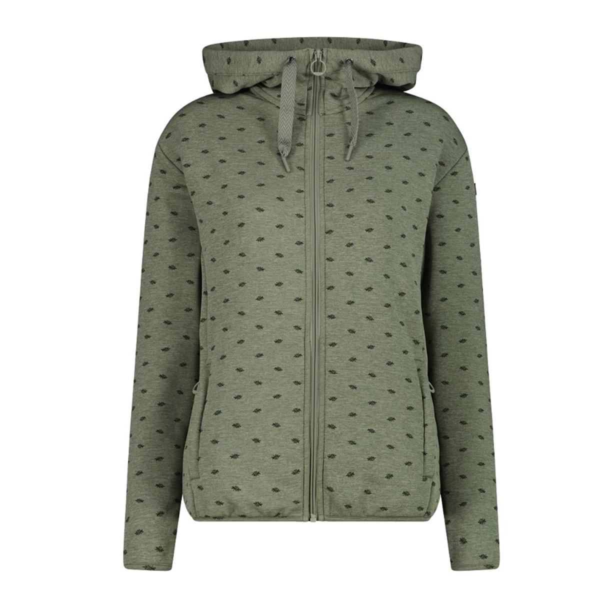 CMP Woman Jacket Fix Hood avocado mel.