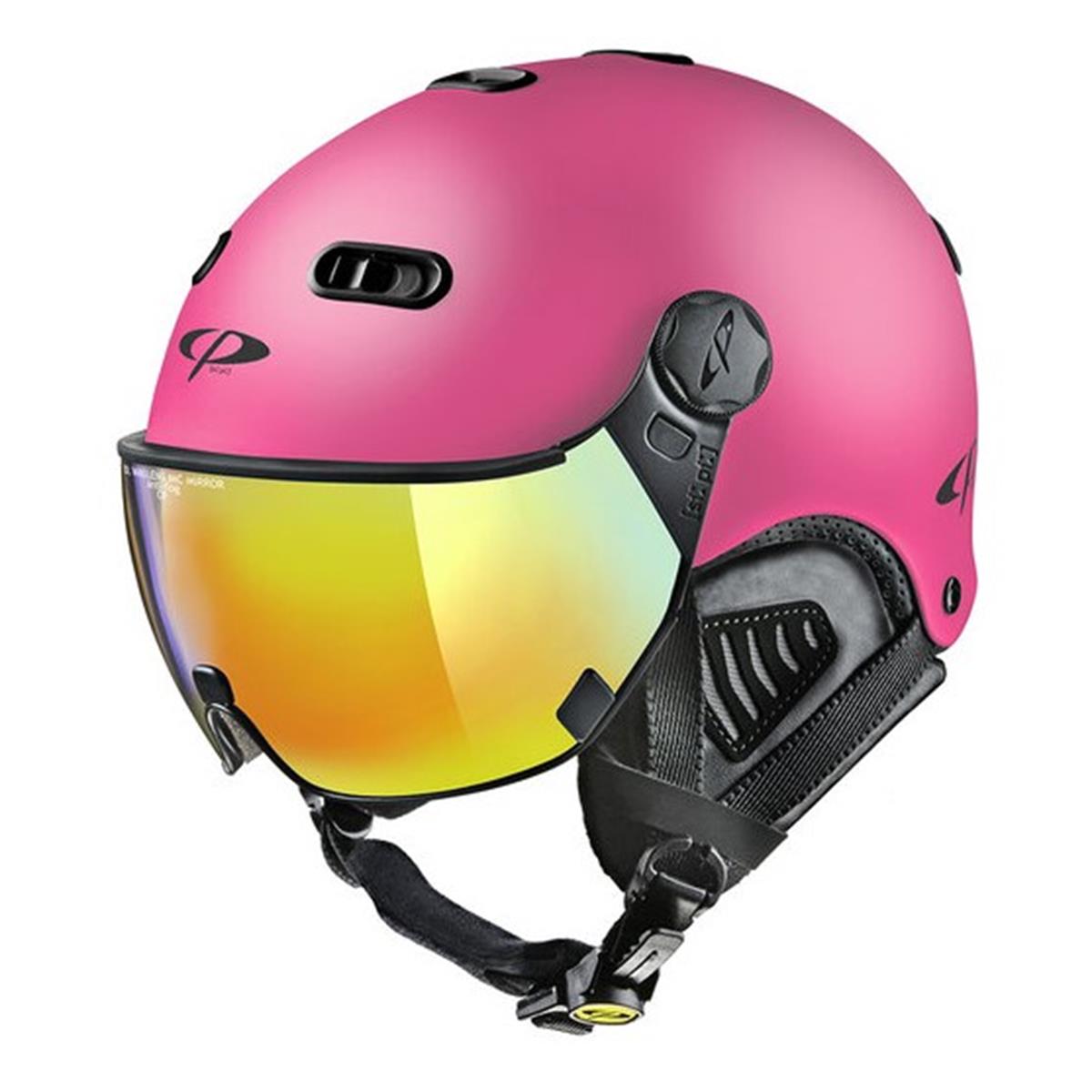 CP Carachillo Skihelm - fluo pink