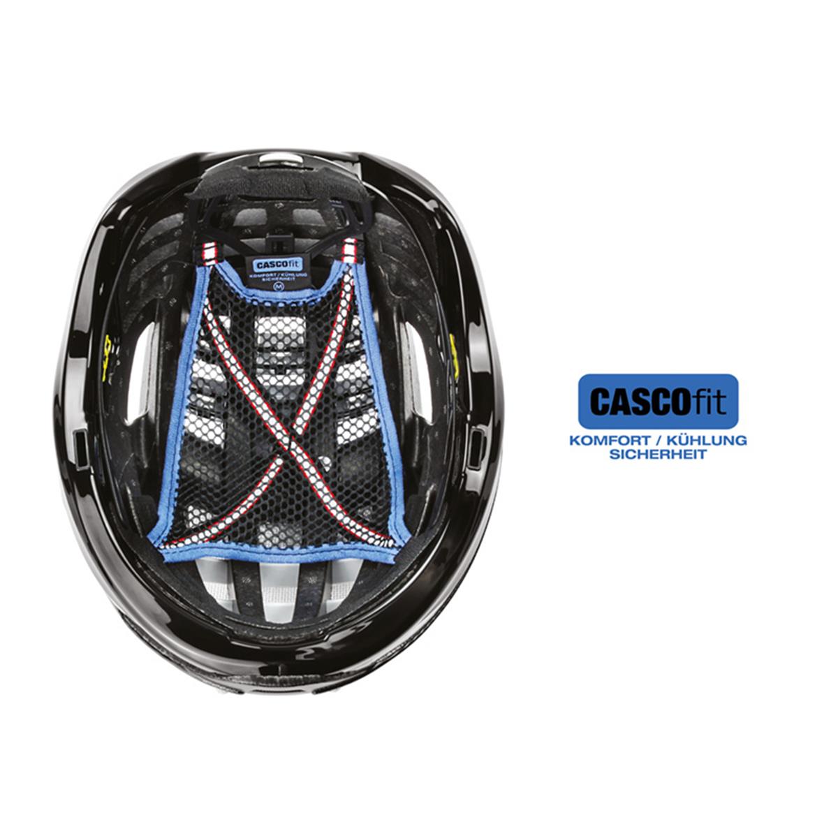 Casco Cuda 2 schwarz anthrazit matt