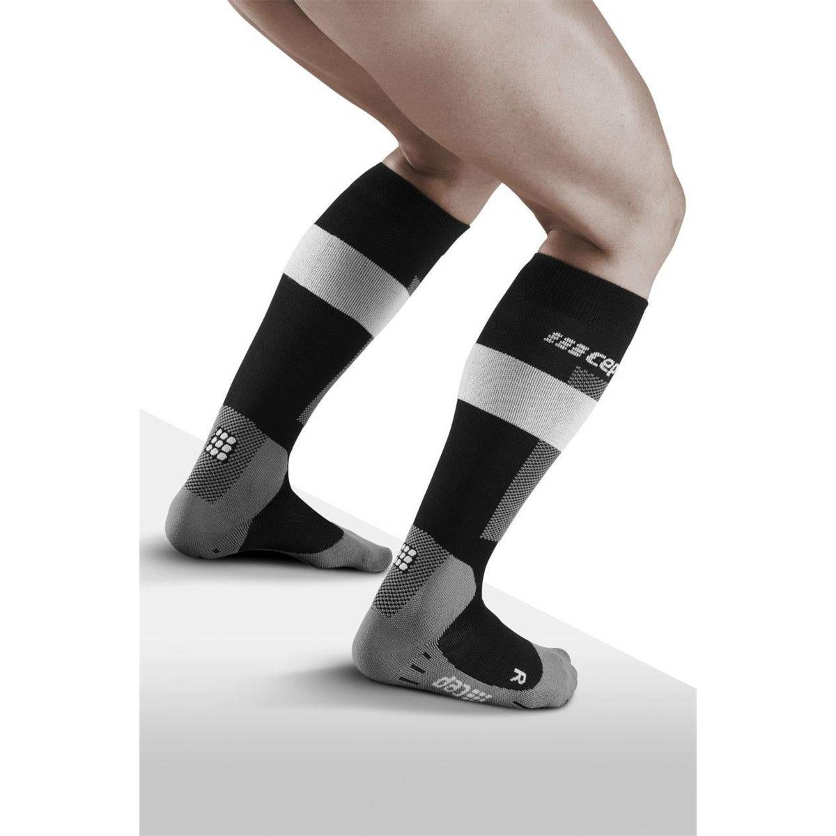 cep Merino Socks Skiing Tall Men grey