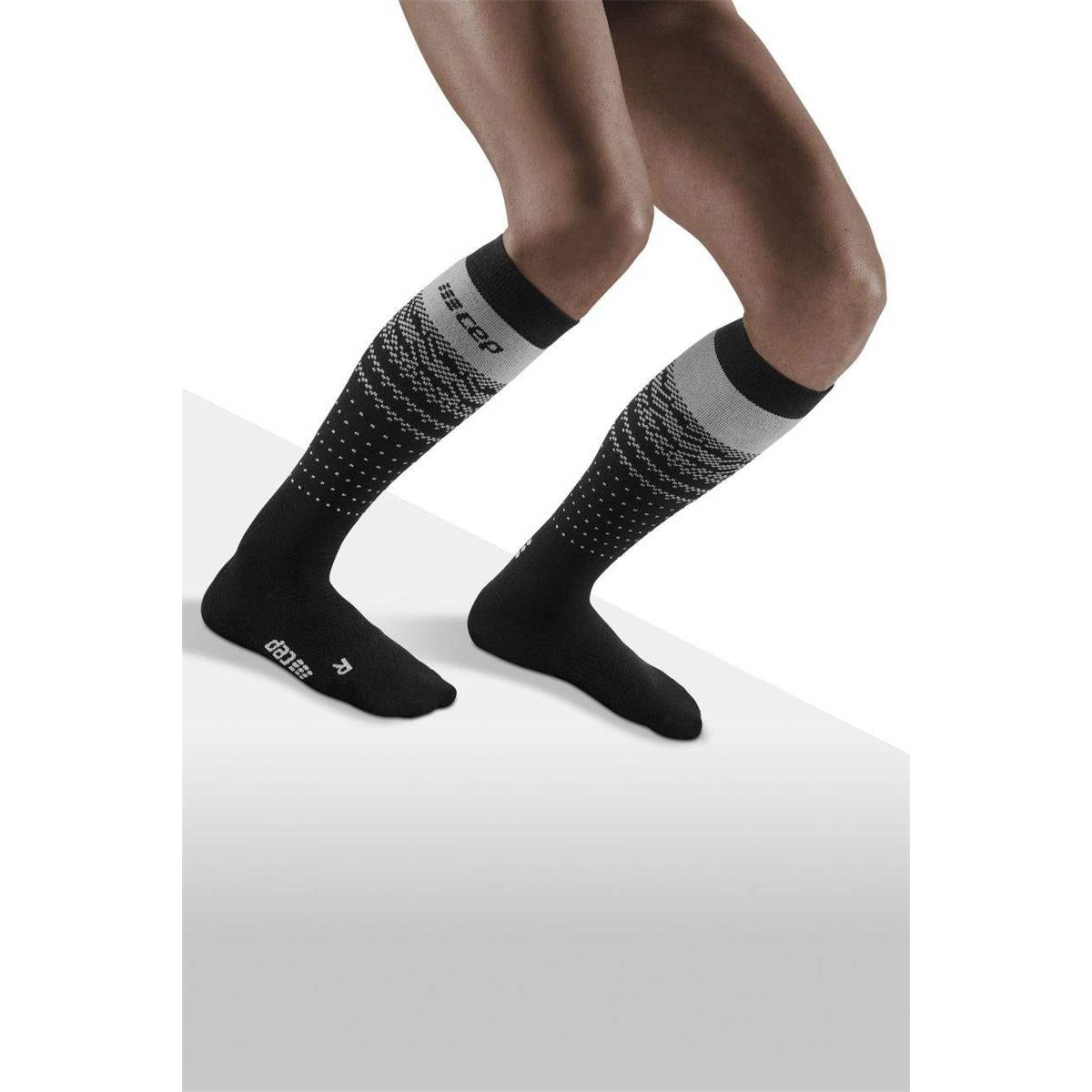 cep Ski Thermo Merino Socks Women black/anthracite