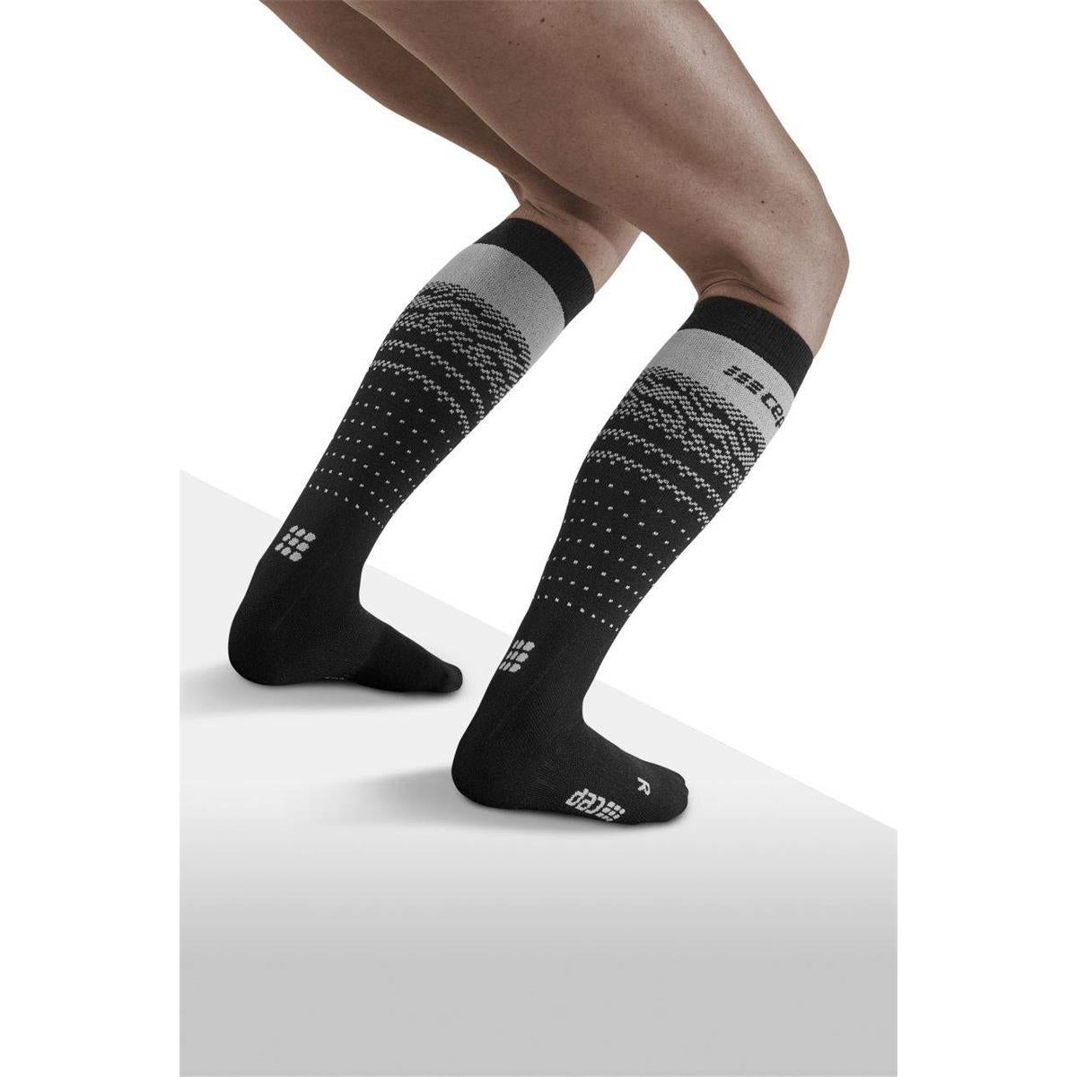 cep Ski Thermo Merino Socks Women black/anthracite