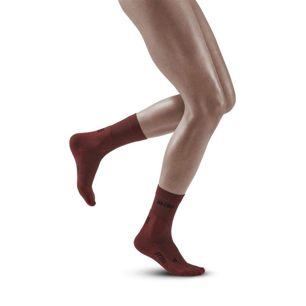 cep Cold Weather Mid Cut Socks Women dark orange
