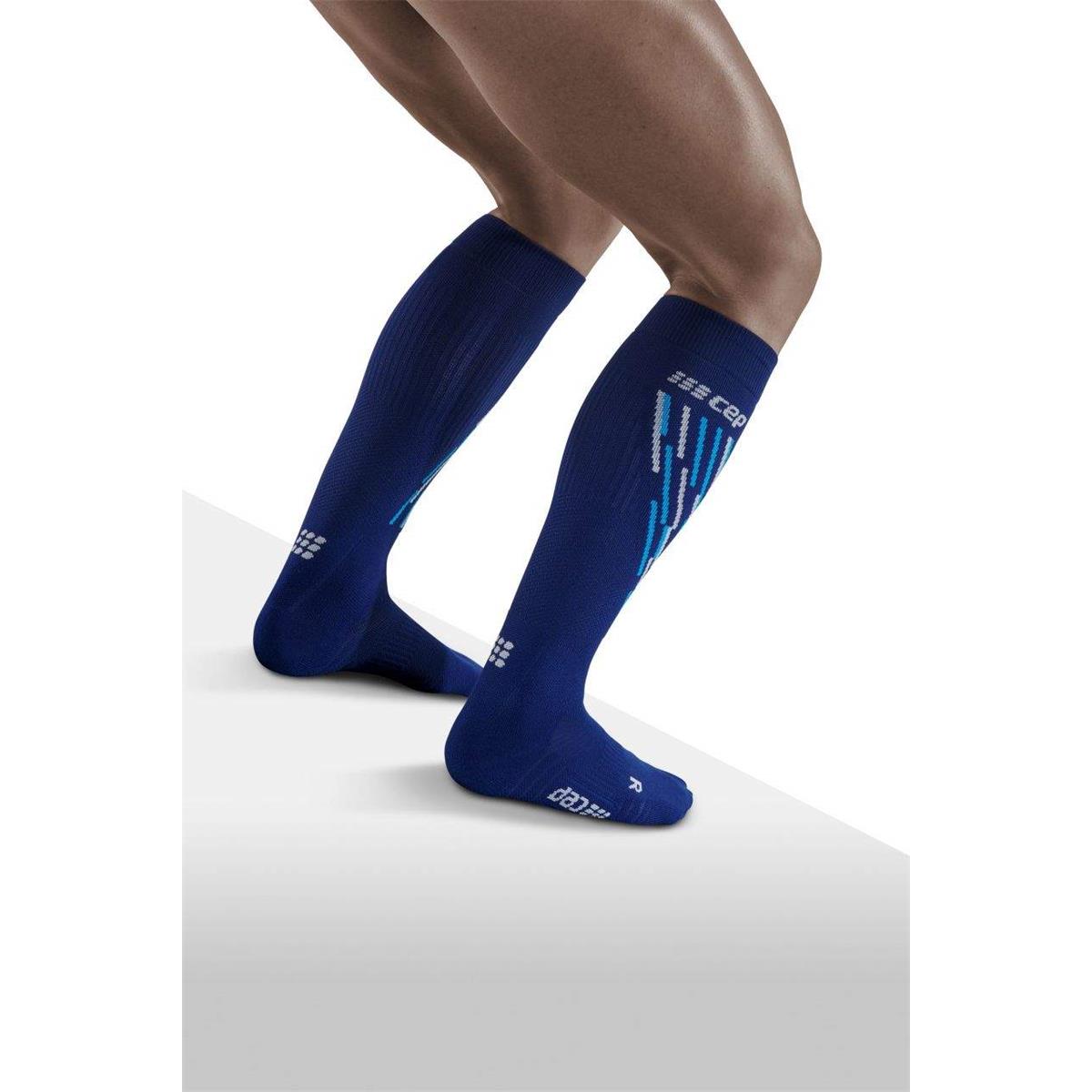 cep Ski Thermo Socks Men blue/azure