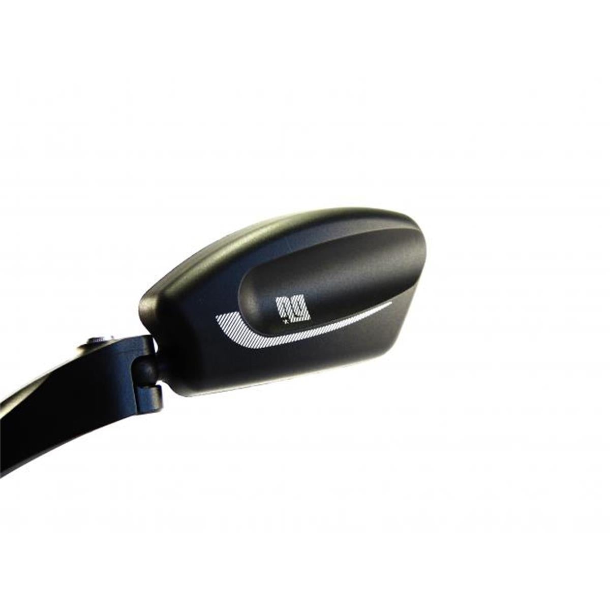 NG Premium Lenkerspiegel, 22.2mm links black