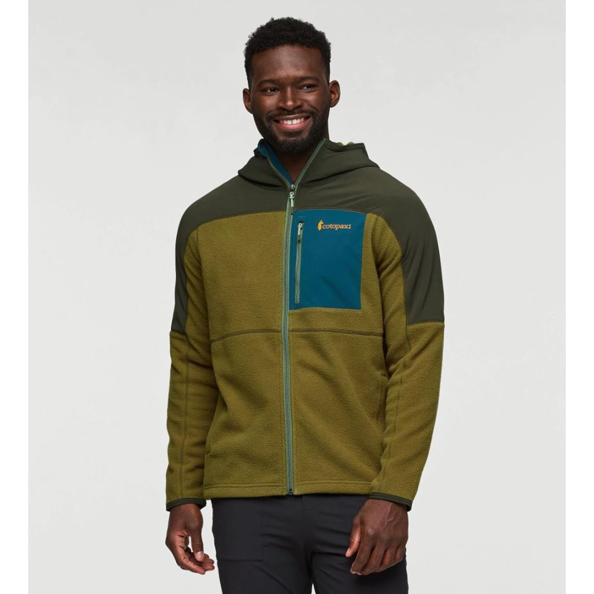 Cotopaxi Abrazo Fleece Hooded FZ Jacket M wood oak Herren Fleecejacke