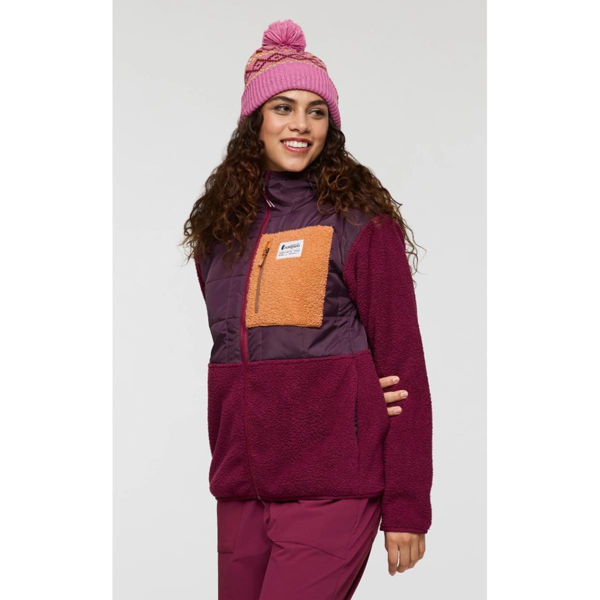 Cotopaxi Trico Hybrid fleece jacket Blackberry and Jam Damen