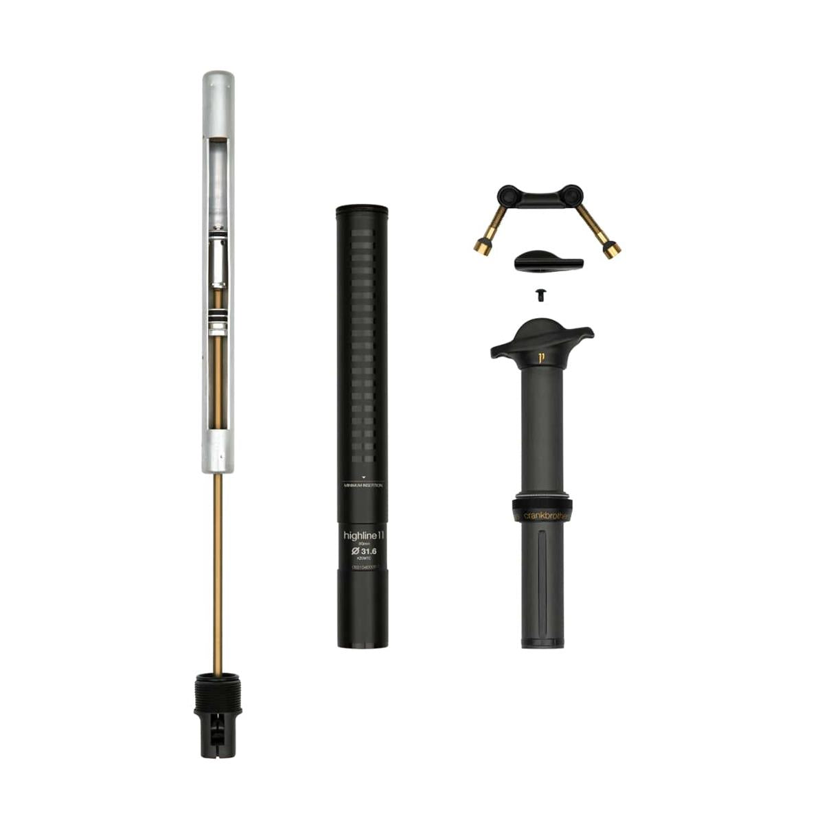 Crankbrothers Highline 11 Teleskopsattelstütze 150mm black