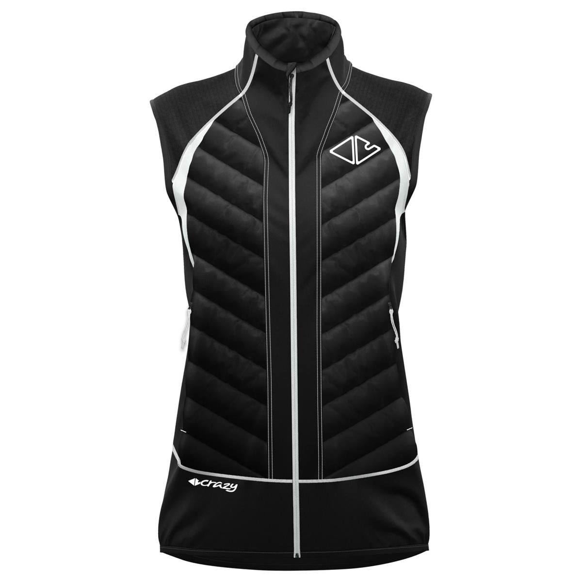 Crazy Vest Channel Woman black