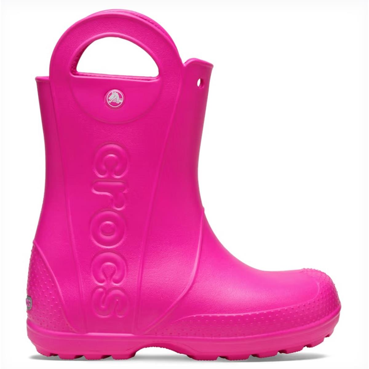 Crocs Toddler Handle It Rain Boot - pink