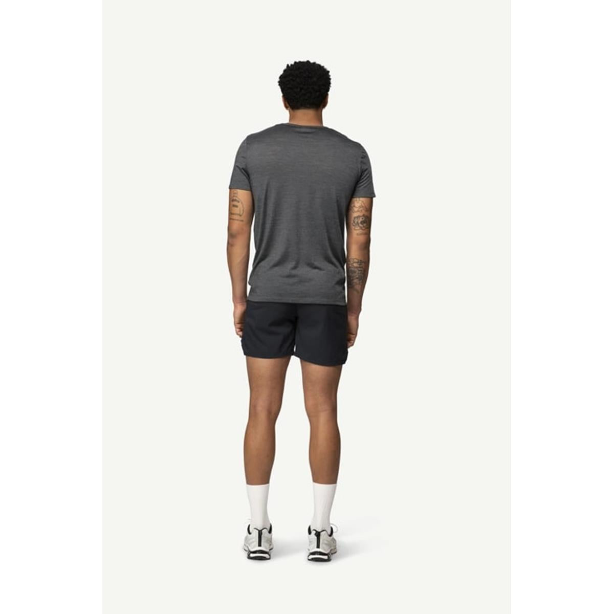 DEVOLD ACTIVE "OUTLINE" TEE MAN - anthracite