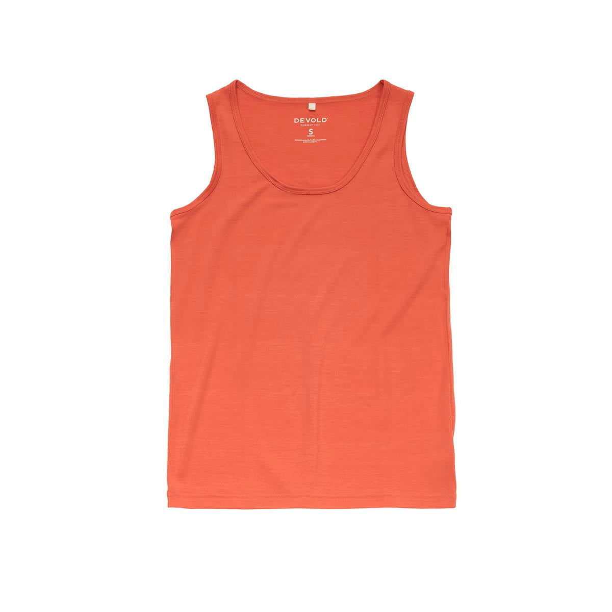 Devold Classic Tank Women coral