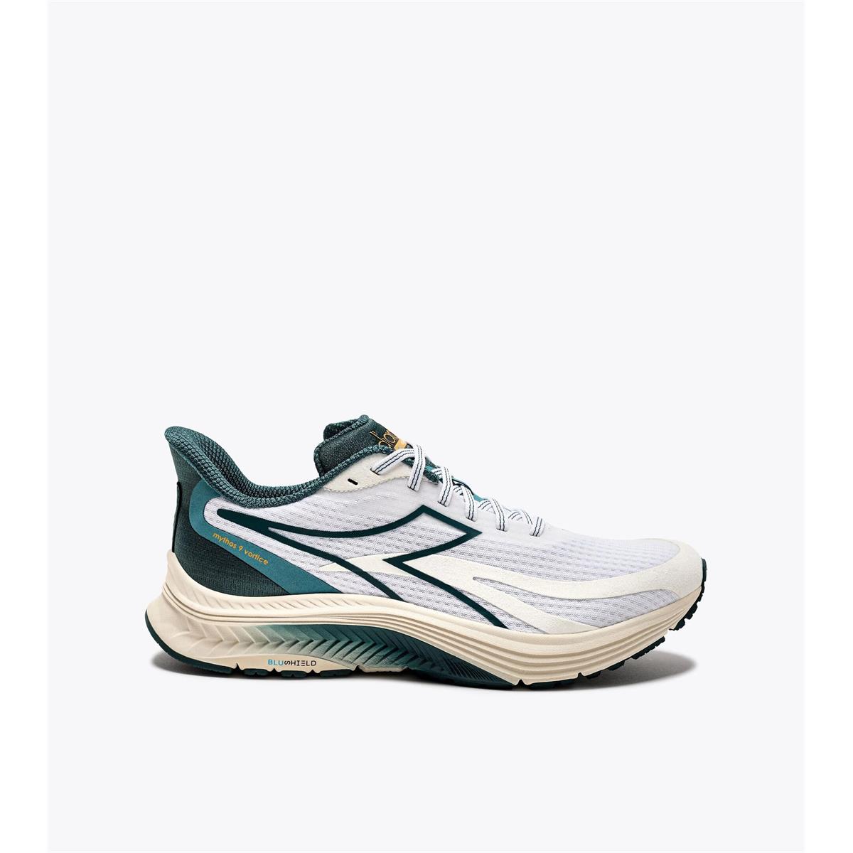 Diadora Mythos Blushield 9 Vortice Women weiss mittelmeer wisperin weiss