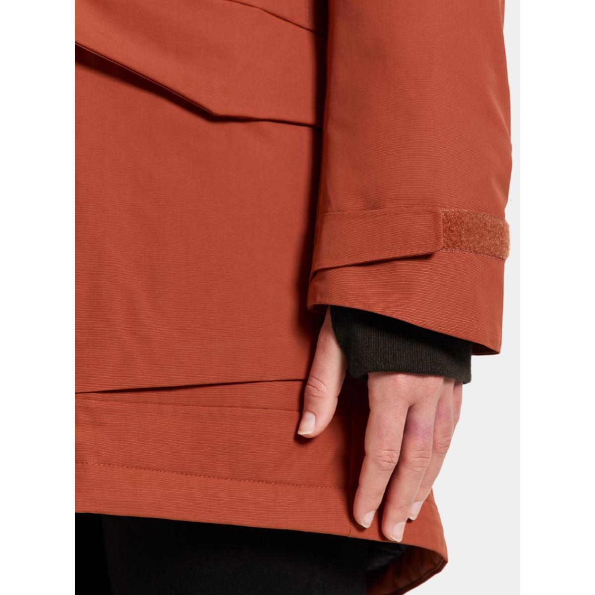 Didriksons Frida Parka Women rust