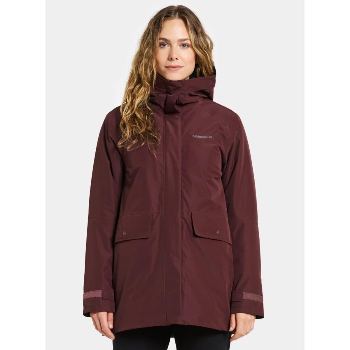 Didriksons Tuva Parka Women old rust