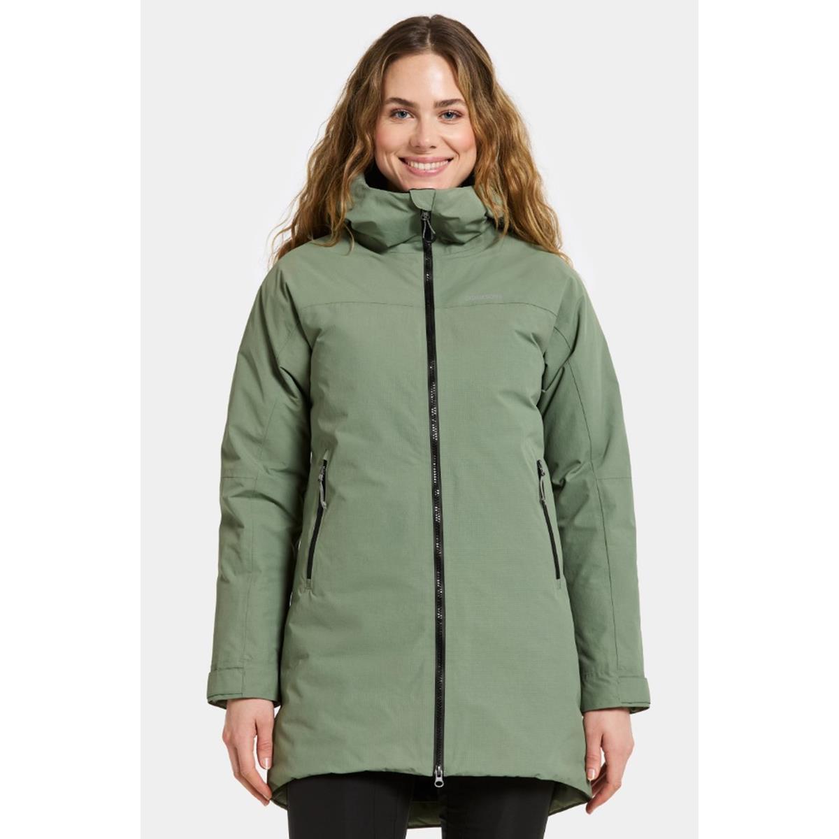 Didriksons Marget Parka Women light moss