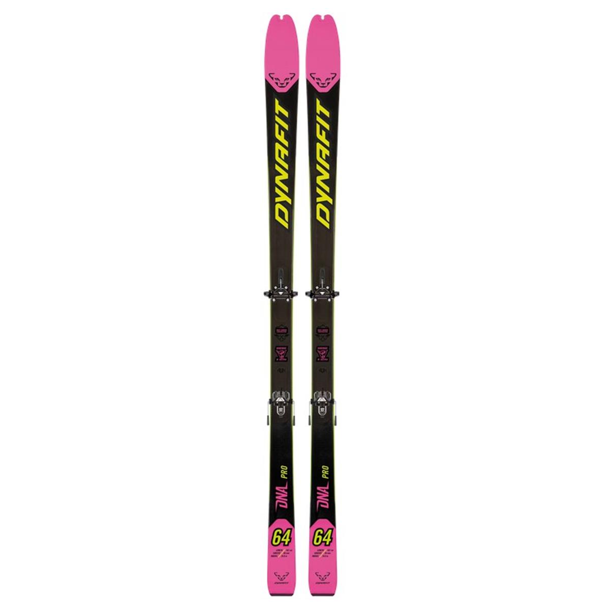 Dynafit DNA Pro Tourenski - neon yellow/pink glow 2025/26 ohne Bindung