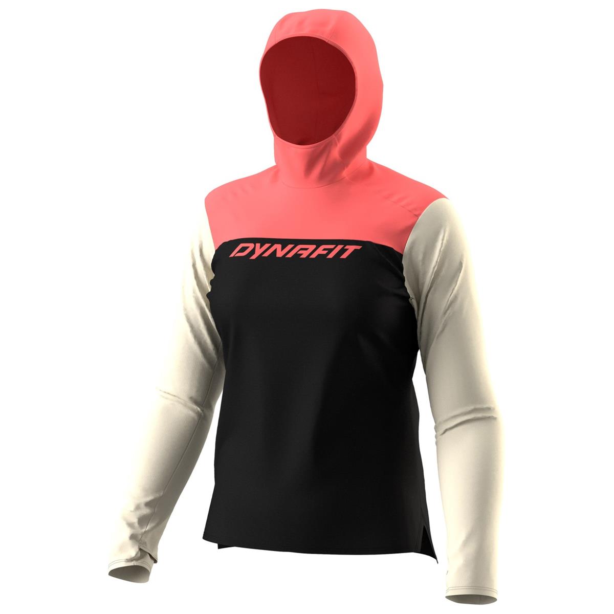 Dynafit Traverse Sun Hoodie Damen Black Out Cabana