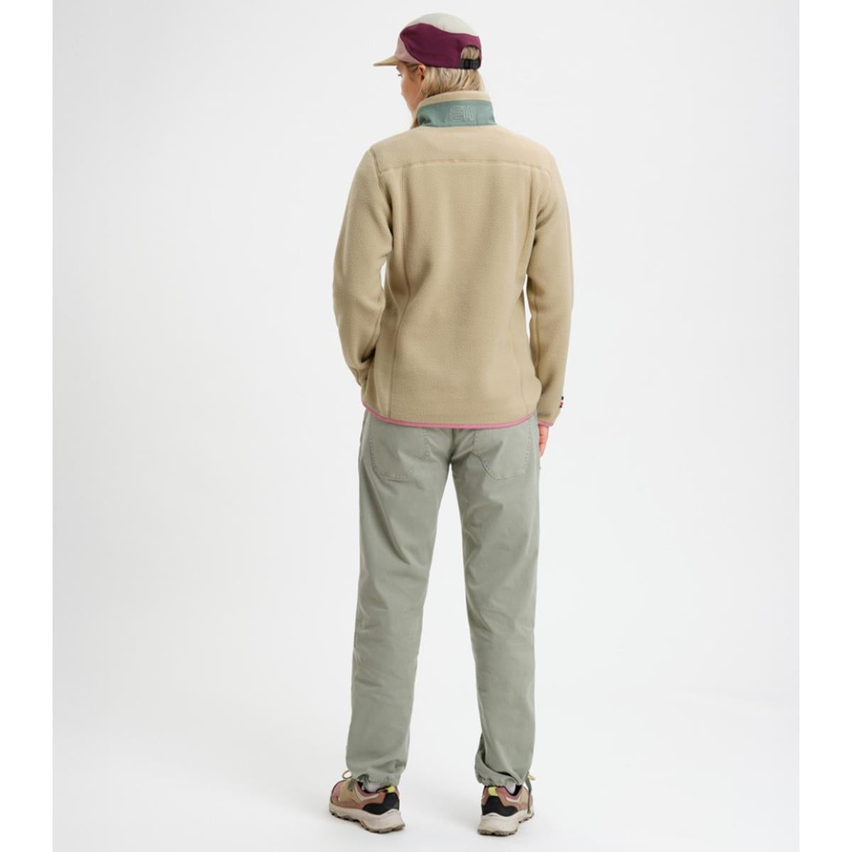 E11 Canyon Pile Fleece safari Damen Pullover