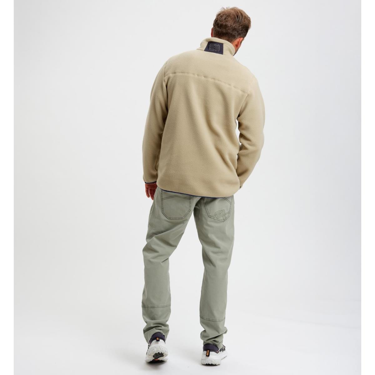 E11 Canyon Pile Fleece safari Herren Pullover