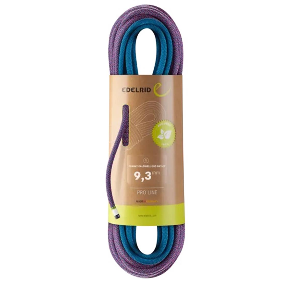 Edelrid Tommy Caldwell Eco Dry CT 9,3mm pink turquoise