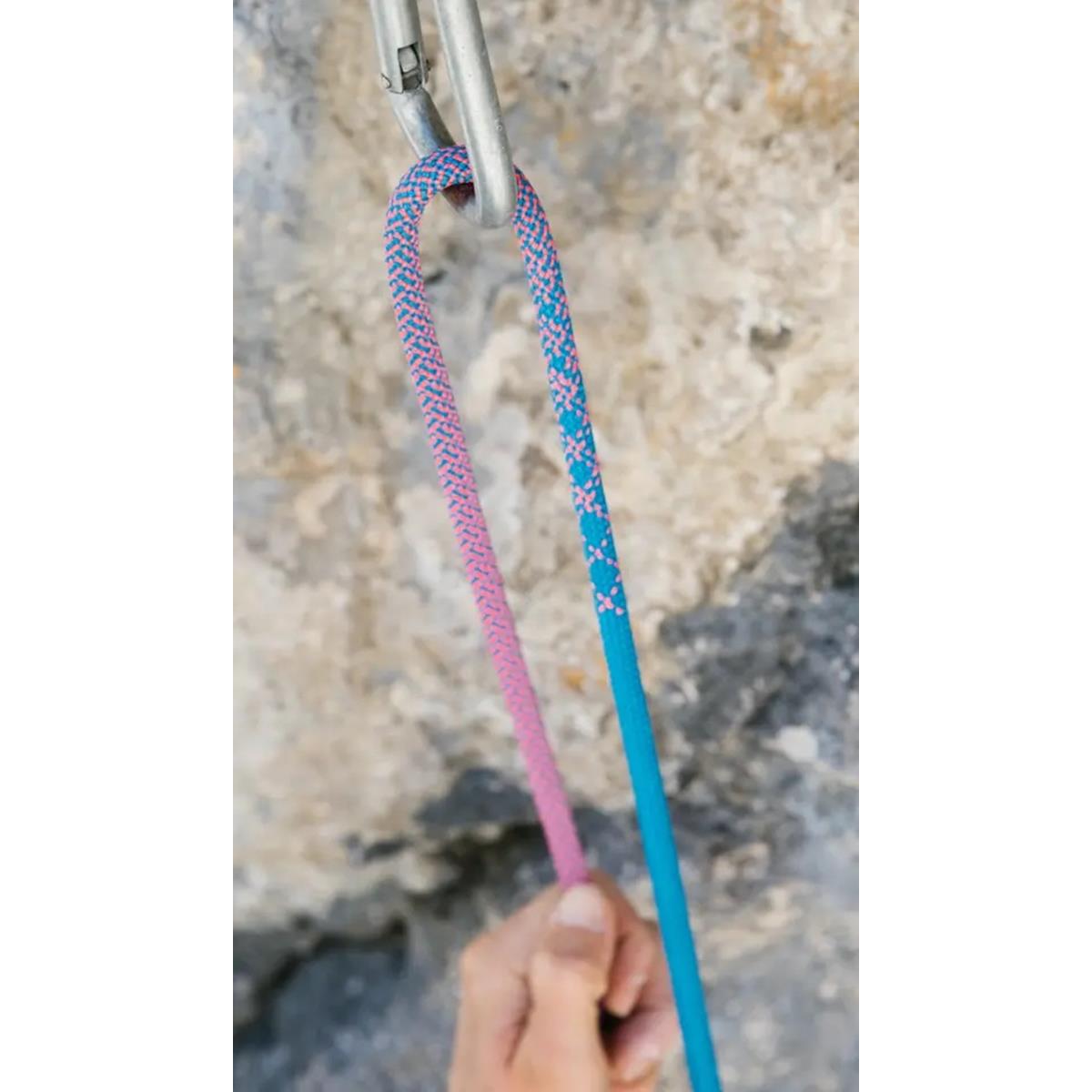 Edelrid Tommy Caldwell Eco Dry CT 9,3mm pink turquoise
